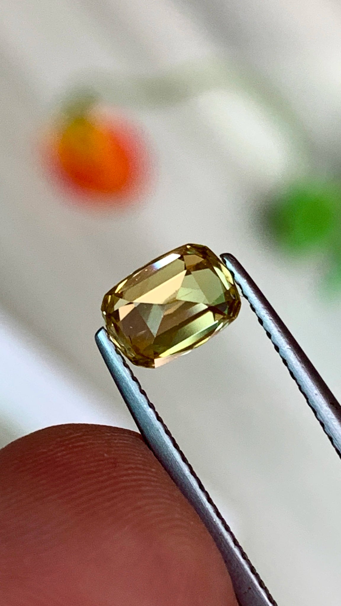 1.87 Cts Top Grade Natural Lustrous Canary Yellow Zircon