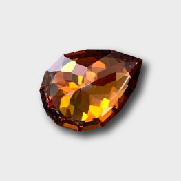 5.02 Cts Master Cut Natural Beautiful Yellow Orange Zircon Amazing Fire