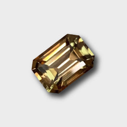 5.20 Cts Fine Quality Natural Sunglow Orange Zircon Cambodia