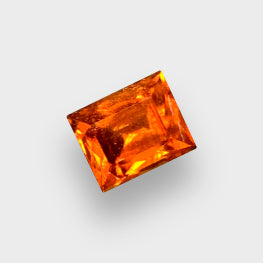 2.39 Cts Certified Very Rare Tajisktan Natural Vivid Orange Clinhohumite