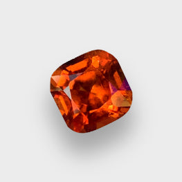 7.10 Cts Top Grade Eye Catching Color Custom Cut Hessonite Garnet