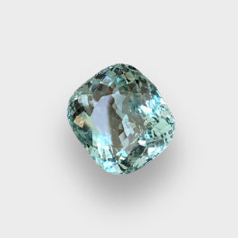 30.37 Cts AAA Grade Natural Greenish Blue Aquamarine Amazing Luster