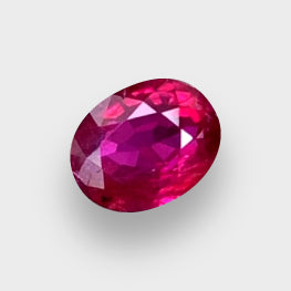 1.02 Cts Fine Grade Natural Unheated Bright Red Ruby Mozambique