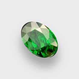 3.00 Cts Deep Vivid Green Natural Tsavorite Tanzania