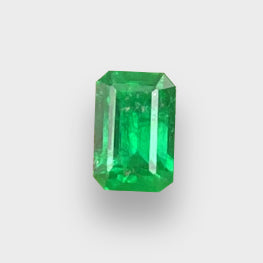 Afghanistan Panjshir Top Grade Vivid Green Natural Emerald 0.86 Cts