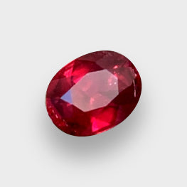 1.00 Cts Very Fine Quality Natural Pigeon Blood Ruby Mozambique Certified