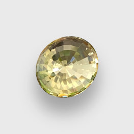 AIGS 16.24 Cts Vivid Yellow Sapphire