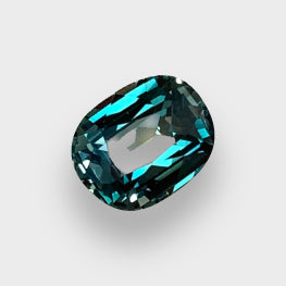 2.65 Cts Certified Bluish-Green Sapphire