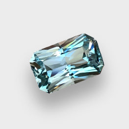 5.63 Cts Custom Cut VVS Top Grade Natural Maya Blue Aquamarine