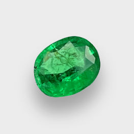 Vivid Green Afghanistan Panjshir Top Quality Natural Color Emerald 0.90 Cts