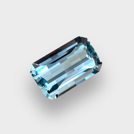 7.27 Cts Top Grade Master Cut Blue Aquamarine