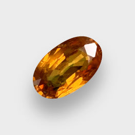 2.53 Cts Fine Grade Sunset Orange Color Natural Sapphire