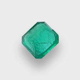 1.09 Cts Afghanistan Panjshir Vivid Green Natural Color Emerald Good Qualit