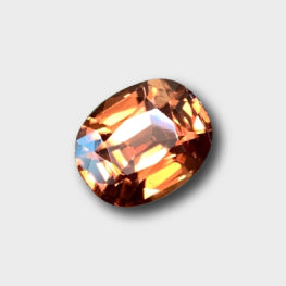 4.44 Cts Custom Cut Top Grade Natural Sunset Orange Zircon Sri Lanka