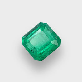 1.09 Cts Afghanistan Panjshir Vivid Green Natural Color Emerald Good Qualit