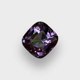 2.76 Cts Burma Top Grade Custom Cut Natural Lustrous Royal Purple Spinel