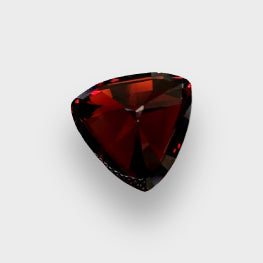 AIGS AAA 14.37 Cts Flawless Dark Red Natural Spessartite Garnet