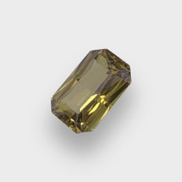 2.17 Cts Certified Greenish Yellow Sapphire