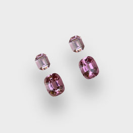 7.37 Cts AAA  Pink Tourmaline Perfect Pairs