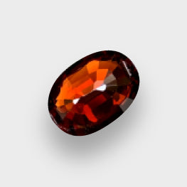 3.71 Cts Fine Grade Vivid Red Natural Spessartite Garnet Excellent Fire