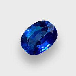 3.33 Cts AIGS Certified Blue Sapphire