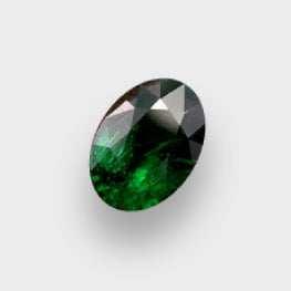 3.00 Cts Deep Vivid Green Natural Tsavorite Tanzania