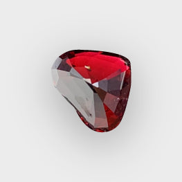 “GRS” Heart Shape 3.02 Cts AAA Grade Natural Unheated Deep Red Ruby