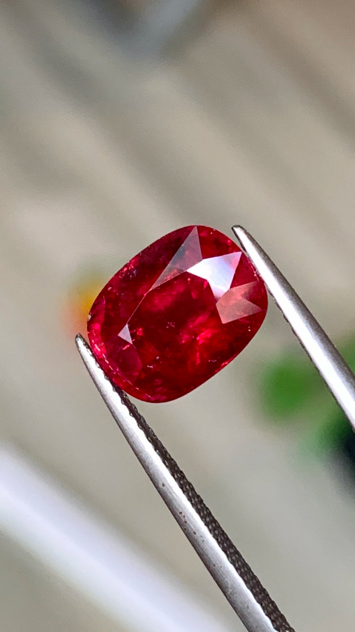 4.33 Cts Nigeria Good Quality Natural Red Rubellite Tourmaline