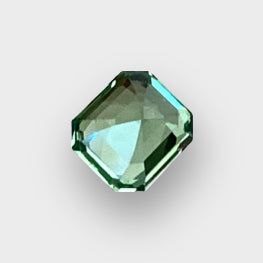 2.62 Cts Asscher Cut AAA Grade Natural Lustrous Forest Green Tsavorite