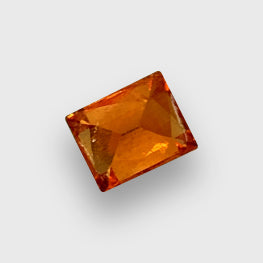 2.39 Cts Certified Very Rare Tajisktan Natural Vivid Orange Clinhohumite