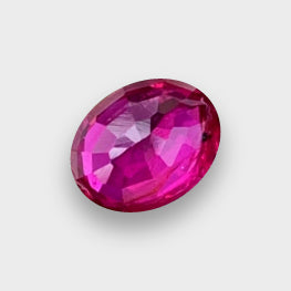 1.02 Cts Fine Grade Natural Unheated Bright Red Ruby Mozambique