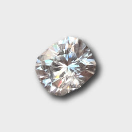 5.00 Cts Precision Cut Top Grade Natural White (Colorless) Zircon Fine Fire