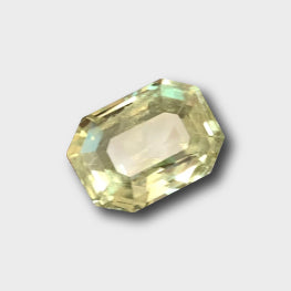 14.60 Cts Natural Yellow Sapphire Certified