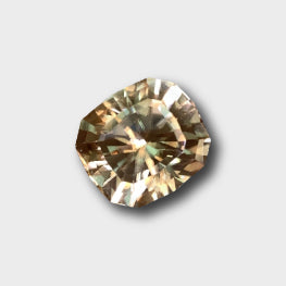 8.59 Cts Master Cut AAA Grade Natural Deep Champagne Zircon Excellent Fire