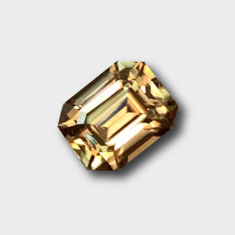 5.07 Cts Beautiful Yellowish Golden Natural Zircon Cambodia Amazing Fire