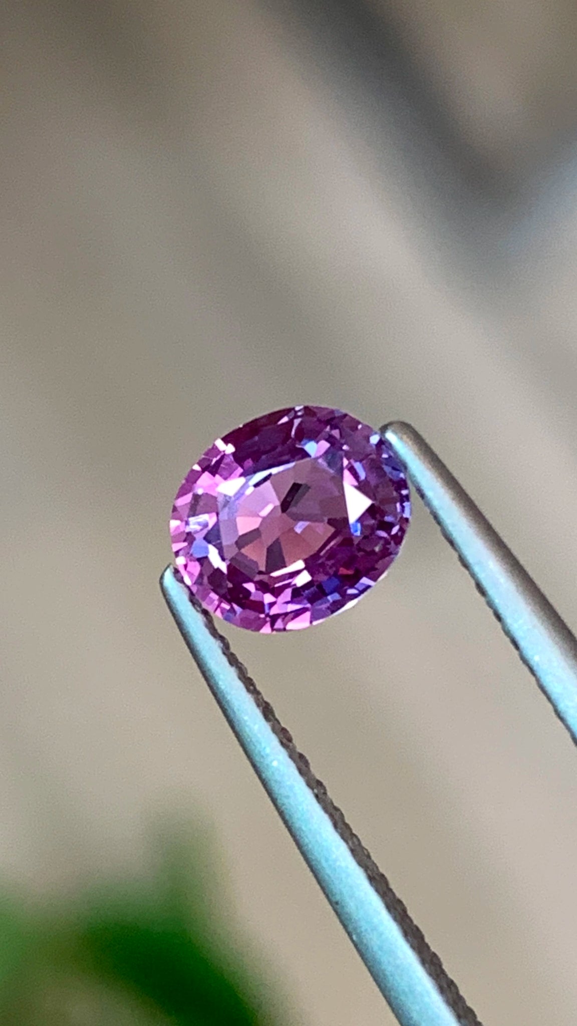 1.03 Cts Certified Pink Sapphire Fine Cut