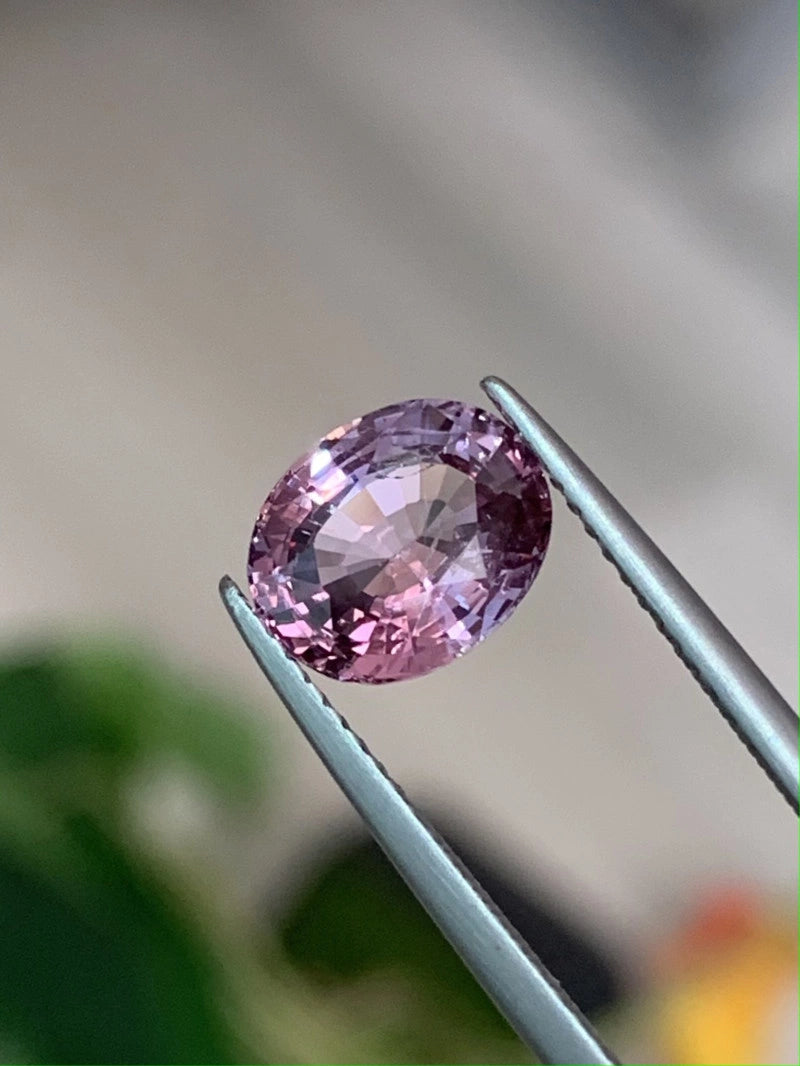 2.39 Cts Burma AAA Quality Natural Cotton Candy Pink Spinel Amazing Fire