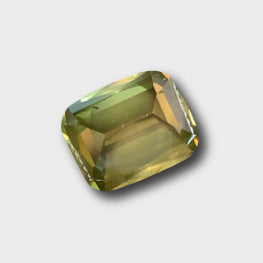 8.52 Cts Custom Cut Fine Quality Natural Pale Yellow Gold Zircon Top Fire