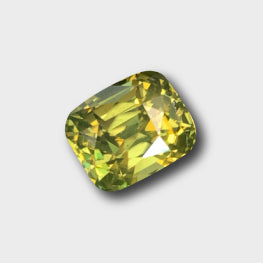 8.90 Cts Custom Cut Top Quality Natural Greenish Yellow Zircon Fine Fire