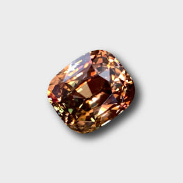 11.53 Cts Fancy Cut Fine Grade Natural Peach-Orange Zircon Excellent Fire