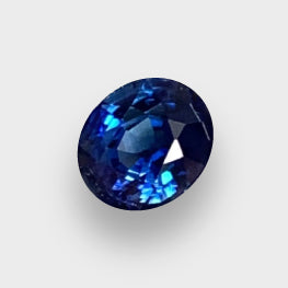 1.00 Cts Royal Blue Certified Sapphire