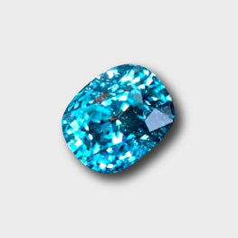 7.30 Cts AAA Grade Natural Beautiful Blue Zircon Amazing Fire Cambodia