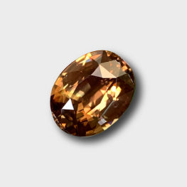 7.15 Cts Excellent Fire Amazing Quality Natural Yellowish Brown Zircon