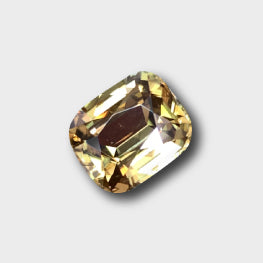 6.15 Cts Custom Cut Excellent Fire Natural Vivid Yellow Zircon Sri Lanka