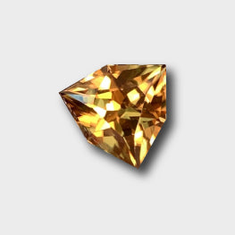 4.29 Cts AAA Quality Fancy Cut Natural Electric Yellow Zircon Amazing Fire