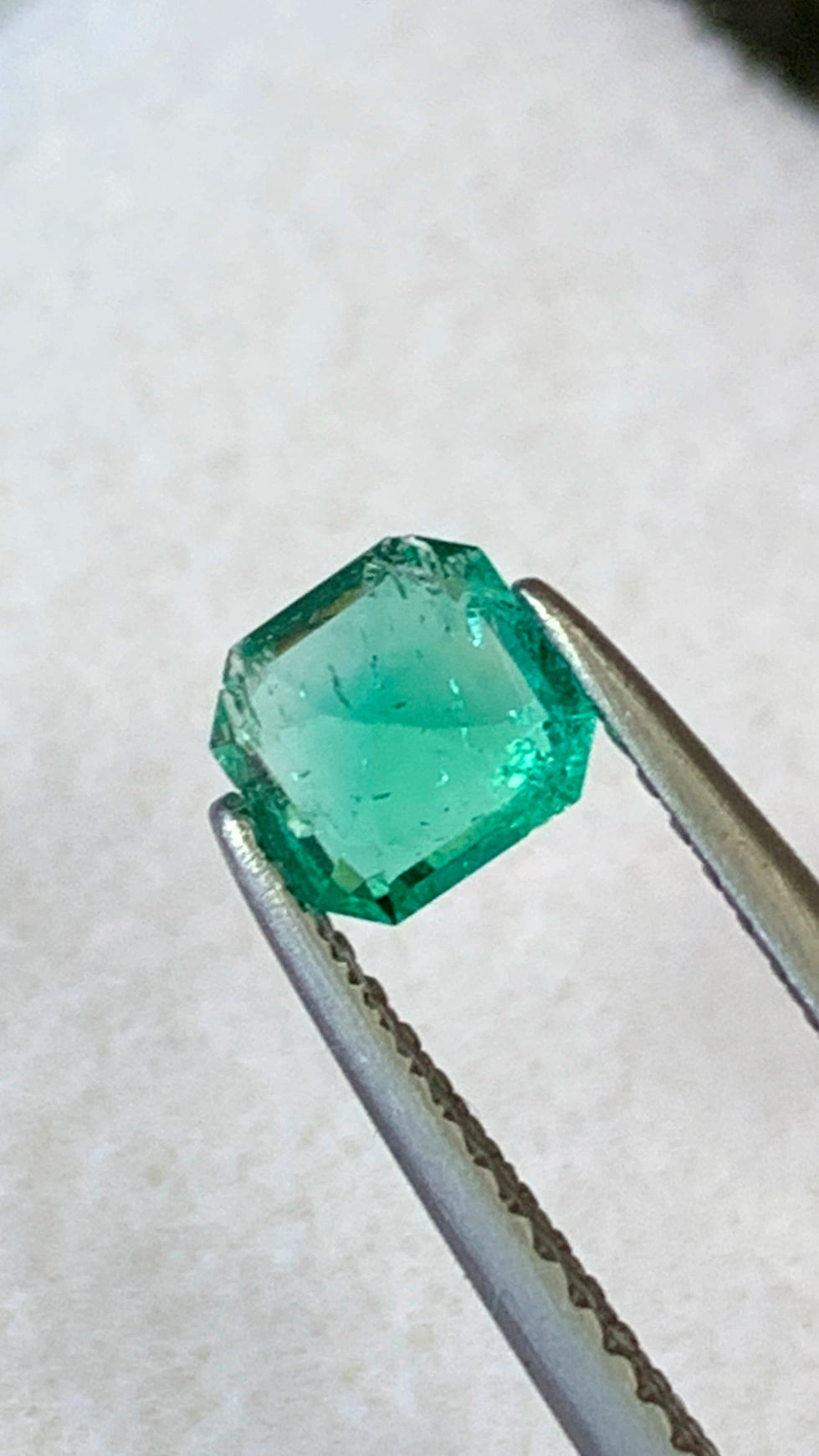 Colombia Fine Grade Natural Vivid Green Emerald 0.50 Cts