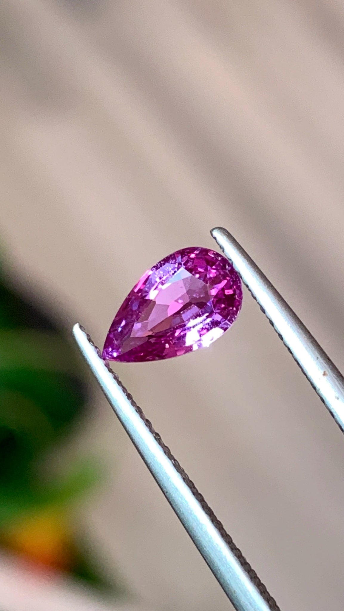 0.99 Cts Certified Premium Grade Pink Sapphire