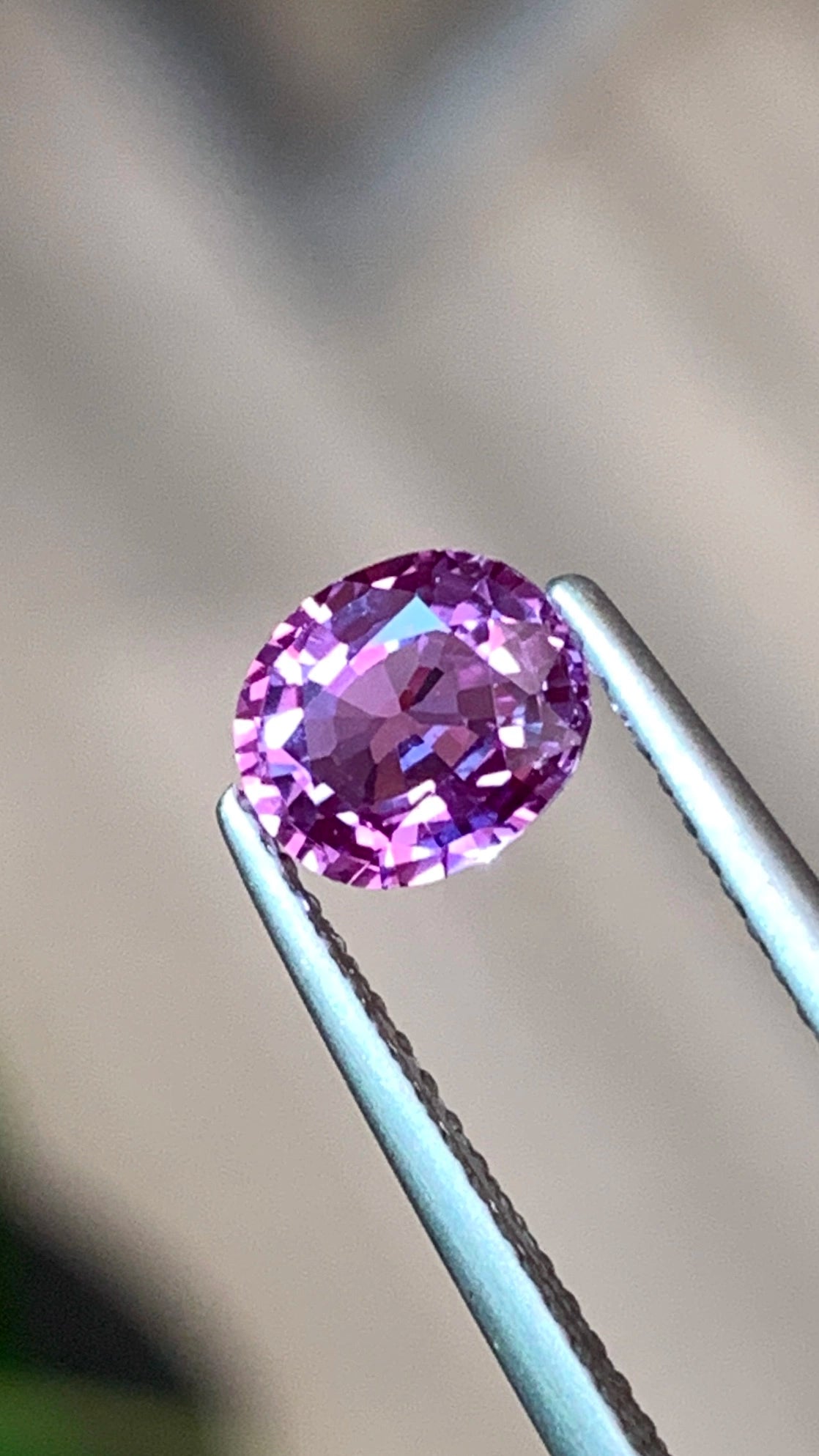 1.03 Cts Certified Pink Sapphire Fine Cut