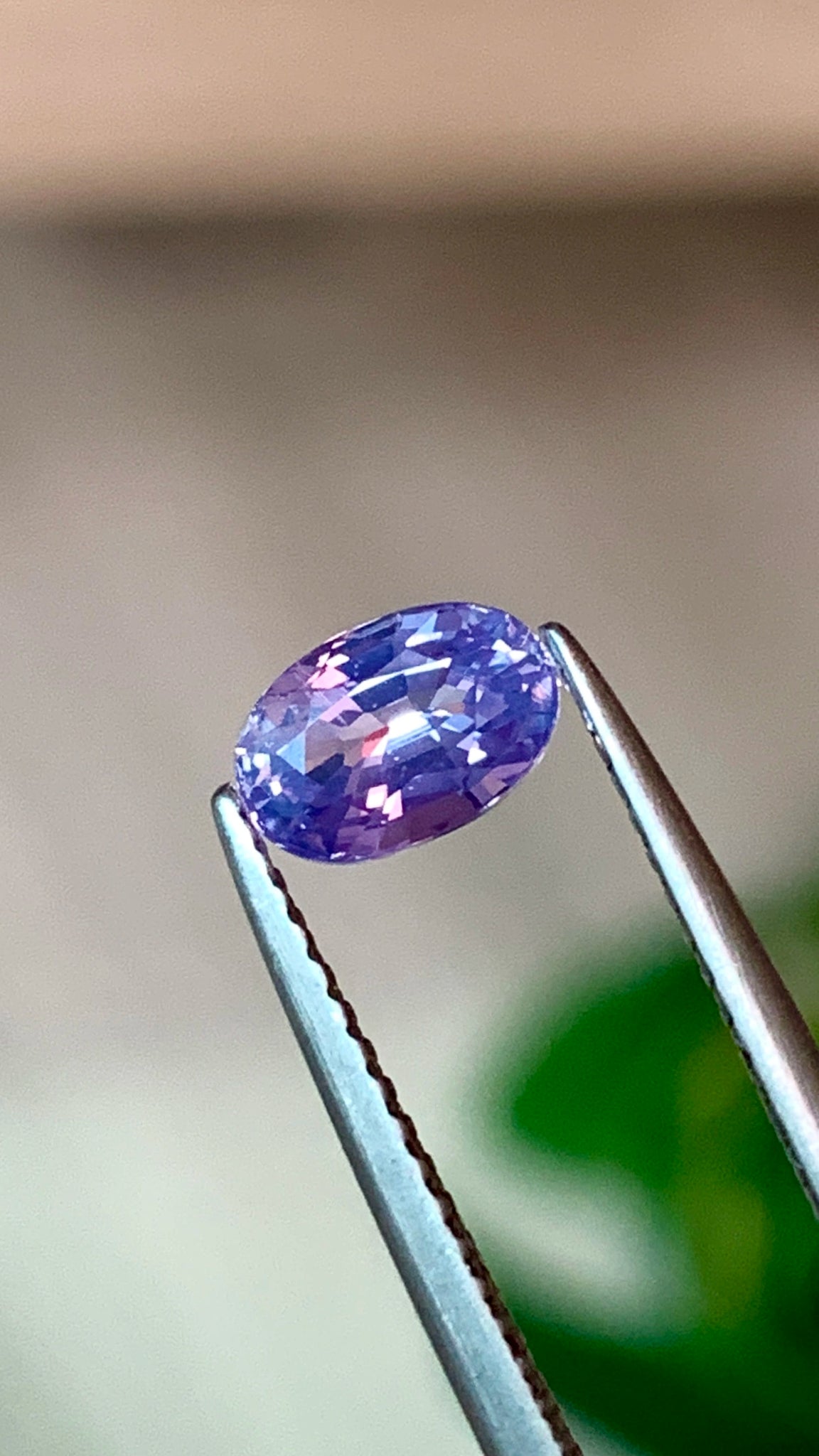 1.01 Cts Certified Sri Lanka No Heat Natural Violesh-Pink Sapphire